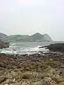 東竜洲の東北角の東竜堡特別地區から眺めた佛堂角
