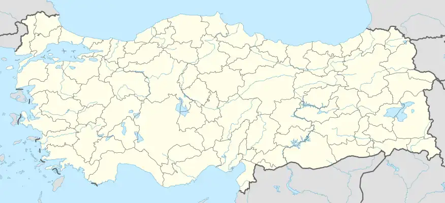 コンヤの位置(トルコ内)