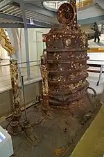 1962年、引揚げられたU-20潜水艦の一部