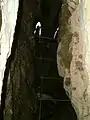 不動岩屋内部