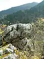 三十五社の岩