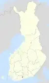 トゥースラの位置の位置図