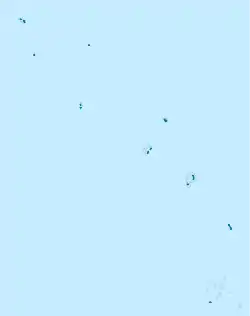 ヌイの位置（ツバル内）
