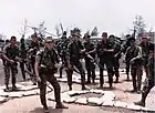 ベトナム戦争にて。第1騎兵師団の長距離偵察(LRP)チーム