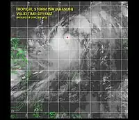 フィリピン近海で発生した台風第15号2005年9月8日