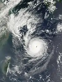 台風第16号(9月11日)