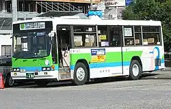 岐阜市営バス(事業廃止に伴い、岐阜乗合自動車に譲渡) U-LV224K
