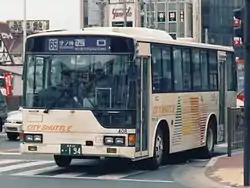 都市新バス「シティシャトル」西口線岩田団地専用車
