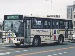 都市新バス「シティシャトル」豊川線専用車