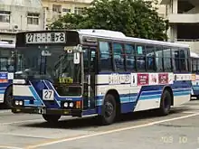 自社発注の一般路線車。