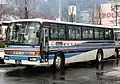 定期観光バス兼用として導入された車両 B842（過去の車両・伊豆東海バスへ移籍）