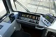 運転台（2008年撮影）