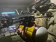 民製品を流用したウクライナ軍の爆撃用ドローン