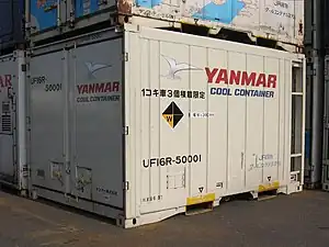 UF16R-50001　ヤンマー所有。片妻・片側L字二方向開き。2009年10月18日、隅田川駅。