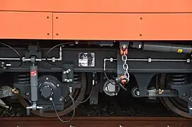 UGL Rail社の銘版