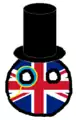 イギリス(モノクル・シルクハットがついている)