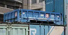 空の状態（2008年4月4日、大分／西大分貨物駅にて）