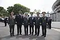 改定後の陸軍統合正.礼服（2017年6月）正服形。