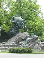 万国郵便連合の記念碑