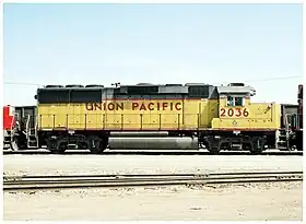 ユニオン・パシフィック鉄道の2036号。