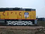 四軸ボギー台車の例（ユニオン・パシフィック鉄道のDDA40X形ディーゼル機関車のもの）