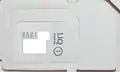 UQ mobile Multi IC Card 01 SIM本体 (ギーゼッケ アンド デブリエント製)