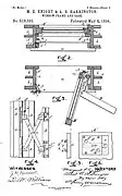 サッシ付き窓枠（1894年）