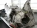 激しく損傷したオルタネーター。