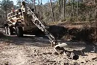 ロボットアームを装備するバッファロー