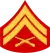 two chevrons with crossed rifles