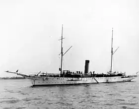 USS Mayflower、1905年撮影。
