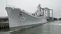 アメリカ合衆国海軍造船博物館にある重巡洋艦セーラム