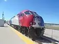 フロントランナーの機関車