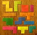 ゲームに使用するパズルピース