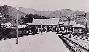 終点の内金剛駅