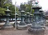 上野東照宮の銅燈籠(東京都・国の重要文化財)