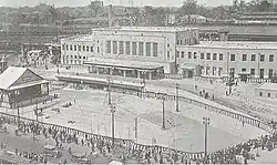 落成式当日の（2代）上野駅舎（1932年4月3日）