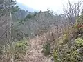 本丸下の帯曲輪