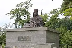 上杉謙信公銅像(秋葉公園)