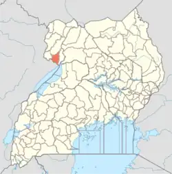 ネビ県の位置