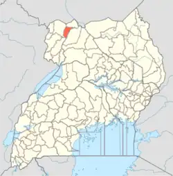 オボンギ県の位置