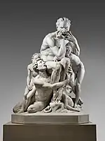 ジャン＝バティスト・カルポー作『ウゴリーノとその息子たち』1857-1860年。メトロポリタン美術館