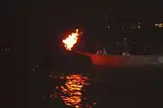 鵜を泳がす
