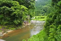 川久保橋付近（京丹後市弥栄町野中）