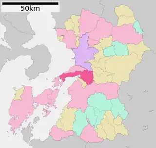 宇城市位置図