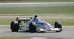 1995年イギリスGPでの023片山右京がドライブ