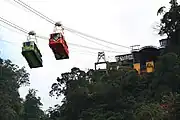 烏来空中纜車站（雲仙楽園側）