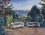 トラーヴェミュンデの公園(1919)