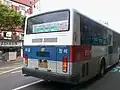 蔚山広域市の座席路線バス（後位側）