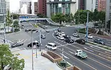 梅田新道交差点